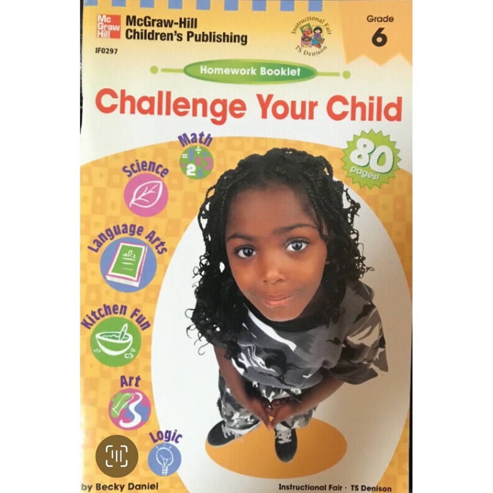 Grade 6 Challenge Your Child homework booklet